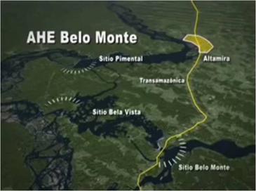 Overview of the dam complex