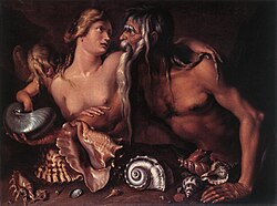 Neptune and Amphitrite by Jacob de Gheyn II (late 1500s)