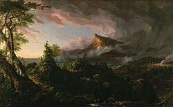 Thomas Cole, The Course of Empire: The Savage State (1 of 5), 1836