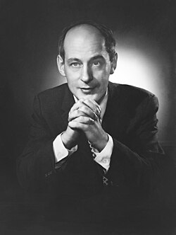 René Lévesque (1922–1987), one of the architects of the Quiet Revolution, and the Premier of Quebec's first modern sovereignist government