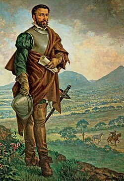 Gonzalo Jiménez de Quesada, conquistador of the New Kingdom of Granada