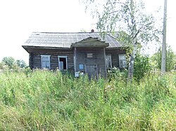An abandoned post office in Menkovo, Yaroslavl Oblast, Russia