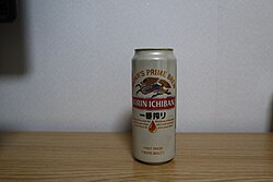A can of Kirin Ichiban