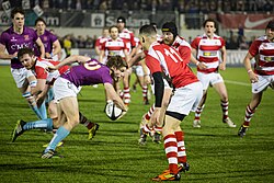 King's traditional rivalry with UCL is nowadays most noted at the yearly varsity rugby match