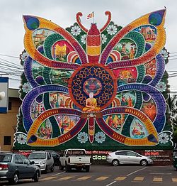 Vesak Thorana in Piliyandala, Sri Lanka