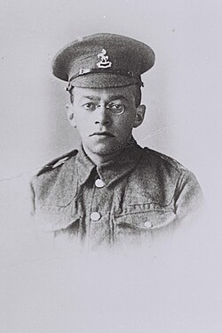 Ze'ev Jabotinsky who served in 16 Platoon of the 20th Battalion of the London Regiment Between 1916 and 1917