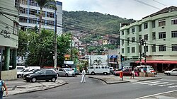 Streetscape in Rio de Janeiro