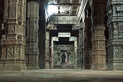 Sanctum sanctorum of Airavatesvara Temple, India
