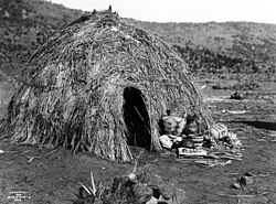 The Wigwam. A dwelling used by various Native American tribes among the Southwestern US.