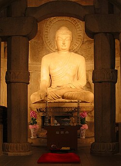 Seokguram Grotto from the Silla era, a UNESCO World Heritage Site
