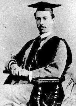 Russell at Trinity College, Cambridge, in 1893