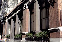 The First U.S. Branch Mint in California, which opened on April 3, 1854, is located at 608–619 Commercial Street in San Francisco. The building now houses the San Francisco Historical Society.
