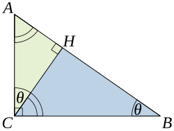 Proof using similar triangles