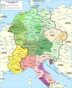 The Holy Roman Empire between 972 and 1032
