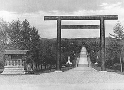 The Karafuto Shrine in the Sakhalin Region