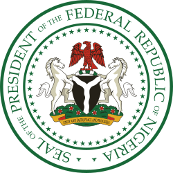 Seal of the president of the Federal Republic of Nigeria
