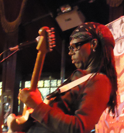 Guitarist Nile Rodgers is best known for his performances with Chic.