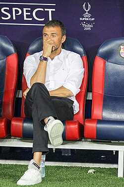 Despite his victory, there was uncertainty whether Barcelona manager Luis Enrique would remain in his position.