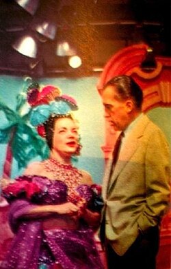 Carmen Miranda on Toast of the Town, 1953