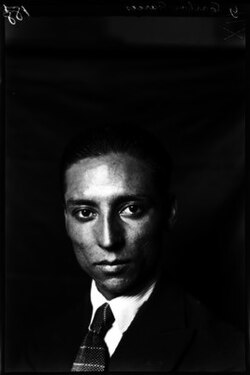 Carlos Garcés López, key figure in Cruz Azul's early connection to football during the 1920s.