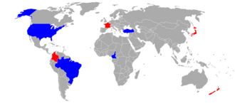 2003 FIFA Confederations Cup participating teamsRed – Participated in Group ABlue – Participated in Group B