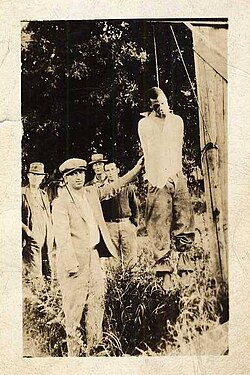 Lynching of John Willie Clark in Cartersville, Georgia, September 1930, after killing Police Chief J. B. Jenkins[2]