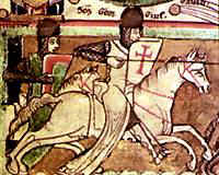 Nobility offered protection in exchange for service.