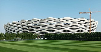 Basra International Stadium, the primary venue for Iraq's home matches since its opening in 2013