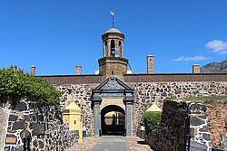 Gateway to the Castle of Good Hope in South Africa
