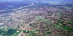 Aerial view of Santa Cruz de la Sierra