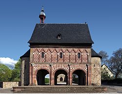 Carolingian Torhalle (gatehouse) at Lorsch Abbey