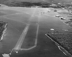 Moisant Airport flooded