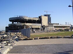 Tel Aviv Dolphinarium, demolished in 2018, site of the 2001 Dolphinarium discotheque suicide bombing, in which 21 Israelis, mostly teenagers, were killed