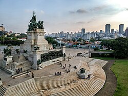 Monument to Independence in Independence Park, located at the place where then-Prince Pedro proclaimed the Independence of Brazil