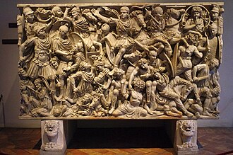 On the Ludovisi sarcophagus