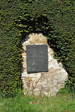 Scholl memorial in Bommersheim