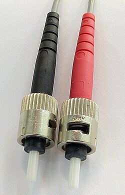 ST connectors on multi-mode fiber