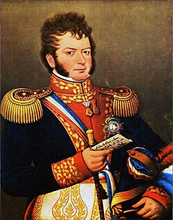 Bernardo O'Higgins, a founding father of Chile.