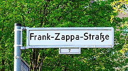 Frank-Zappa-Straße in Berlin