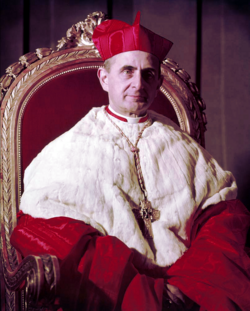 Cardinal Montini in 1959
