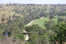 Maribyrnong River at Brimbank Park