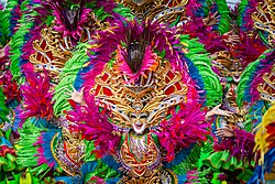 Parade contingents in the 2024 Masskara Festival of Bacolod, Philippines