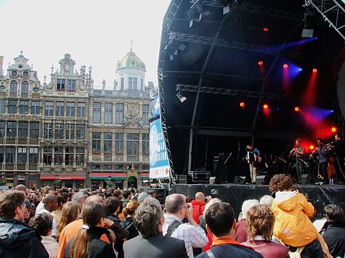 Brussels Jazz Marathon, Grand-Place, Brussels
