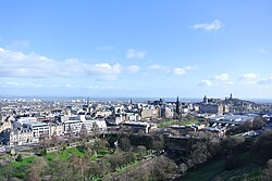 Skyline of the Edinburgh New Town