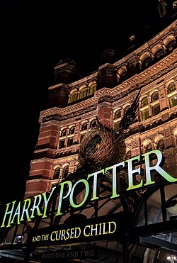 Harry Potter and the Cursed Child at the Palace Theatre in the West End, 2017