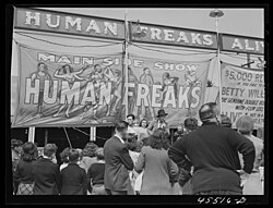 Freak show circus