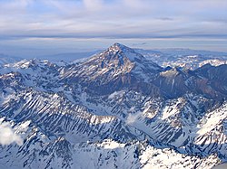 Aconcagua, in Argentina, is the highest peak in the Americas.