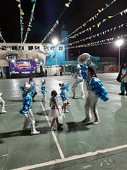 Carnival in Argentina by school children