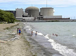 The Pickering Nuclear Generating Station is one of three nuclear power stations in Ontario.