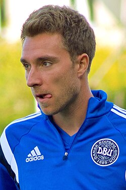 Christian Eriksen is Denmark's most capped player with 151 appearances.
